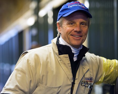 Dr. Luke Fallon, a fifth generation practitioner with the Hagyard Equine Medical Institute's founding family. 