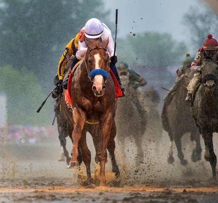 Justify wins the 2018 Kentucky Derby at Churchill Downs