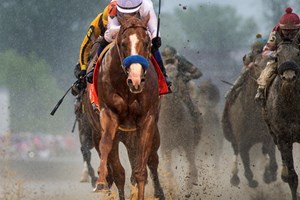 Justify win the 2018 Kentucky Derby at Churchill Downs