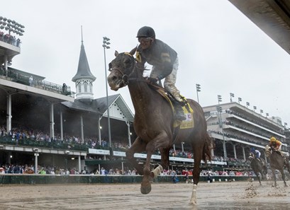 Funny Duck And Brian J Hernandez Jr Winning The Pat Day Mile At Funny Duck And Brian J Hernandez Jr Winning The Pat Day Mile At