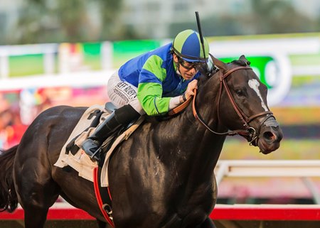 Take the One O One wins the 2018 Real Good Deal Stakes at Del Mar
