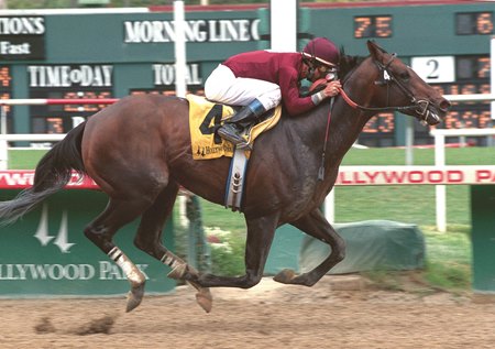 Eye of the Tiger wins the 2003 Affirmed Handicap at Hollywood Park