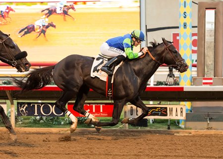 Take the One O One wins the 2018 Real Good Deal Stakes at Del Mar