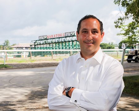 Jeffrey Cannizzo at Saratoga Race Course
