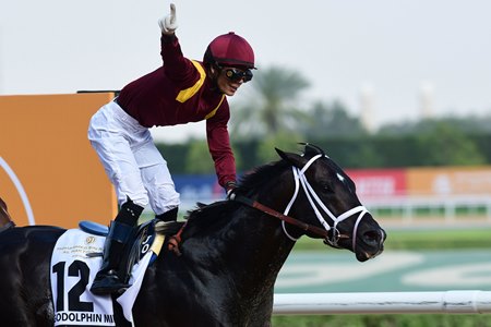 Coal Front and Jose Ortiz take the Godolphin Mile at Meydan