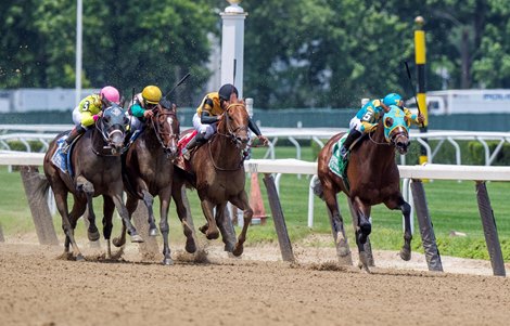 Majid Goes Gate-to-Wire in Easy Goer Stakes - BloodHorse