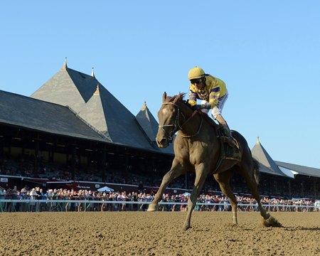 King Zachary breaks a 91-year-old stakes record in the 2019 Birdstone Stakes at Saratoga Race Course