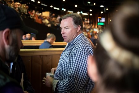 Tom Ludt at last year's Arqana August Yearling Sale