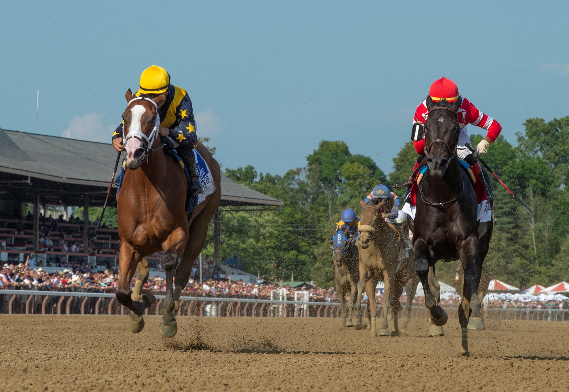 Covfefe Turns Back Serengeti Empress to Win Test BloodHorse