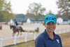 Jen Roytz at
Thoroughbred Makeover at the Kentucky Horse Park.
