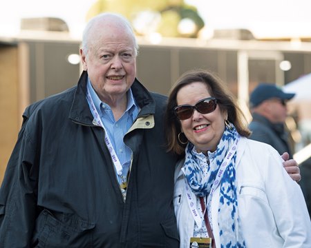 Tracy Farmer and his wife, Carol