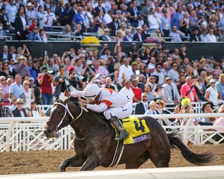 Mitole wins the Breeders' Cup Sprint at Santa Anita Park