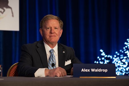 Alex Waldrop at the 2019 Global Symposium on Racing