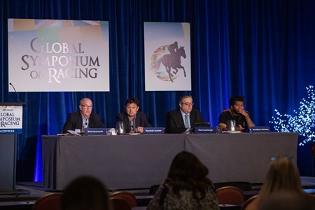 A scene from the 2019 Race Track Industry Program Global Symposium on Racing