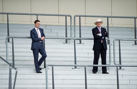 (L-R): Thady and John Gosden 
