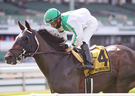 Vanzzy wins the 2020 Jersey Derby at Monmouth Park