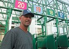 Scott Jordan and new 20-stall starting gate
Kentucky Derby and Oaks training at Churchill Downs near Louisville, Ky., on Aug. 28, 2020 Churchill Downs in Louisville, KY. 