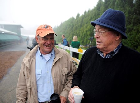 Gary Stute and Mel Stute in 2009 at Pimlico Race Course