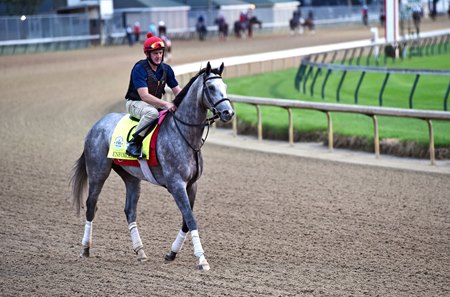 Enforceable trains under assistant David Carroll Aug. 31 at Churchill Downs