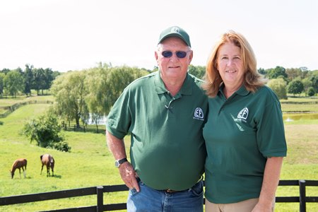 Buster and Teri Brown at Edition Farm