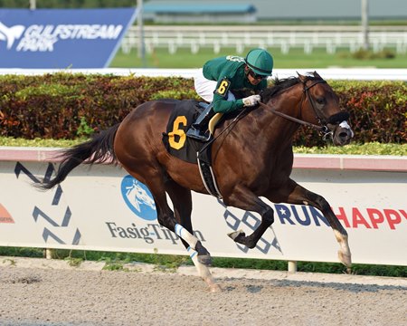 Jesus' Team cruises to victory May 8 at Gulfstream Park