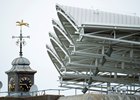 The clock tower on the Rowley Mile racecourse
Newmarket 24.9.20