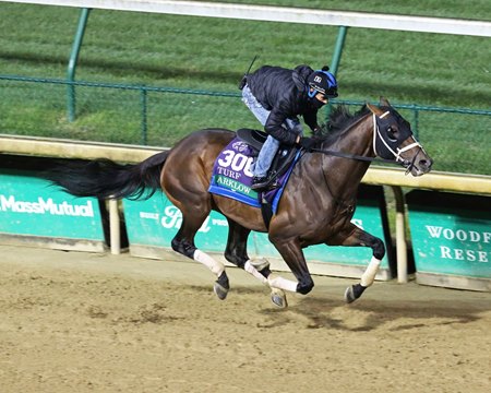 Arklow trains Oct. 31 at Churchill Downs 