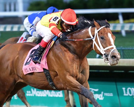Bodexpress wins the 2020 Clark Stakes at Churchill Downs