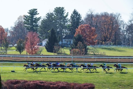 Racing at Keeneland