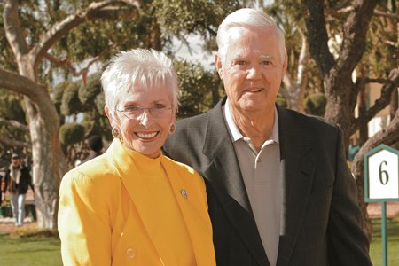 (L-R): Lila and Curt Lanning