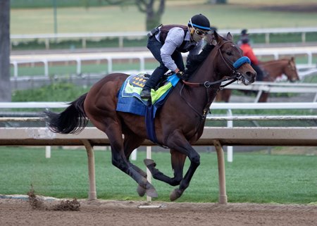 Life Is Good breezes March 20 at Santa Anita Park