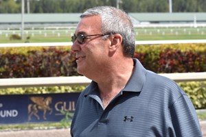 Trainer Joe Orseno signed the ticket on the purchase of Hip 920 at OBS