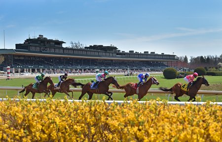 Racing at Keeneland