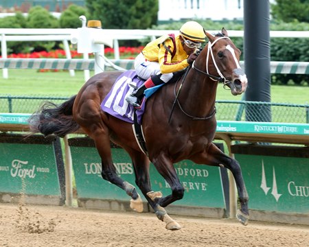 Beau Liam wins his debut May 29 by 7 1/2 lengths at Churchill Downs