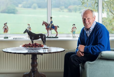Joe Mercer at his home in Newbury, United Kingdom