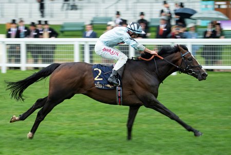 Alenquer wins King Edward VII Stakes at Ascot Racecourse