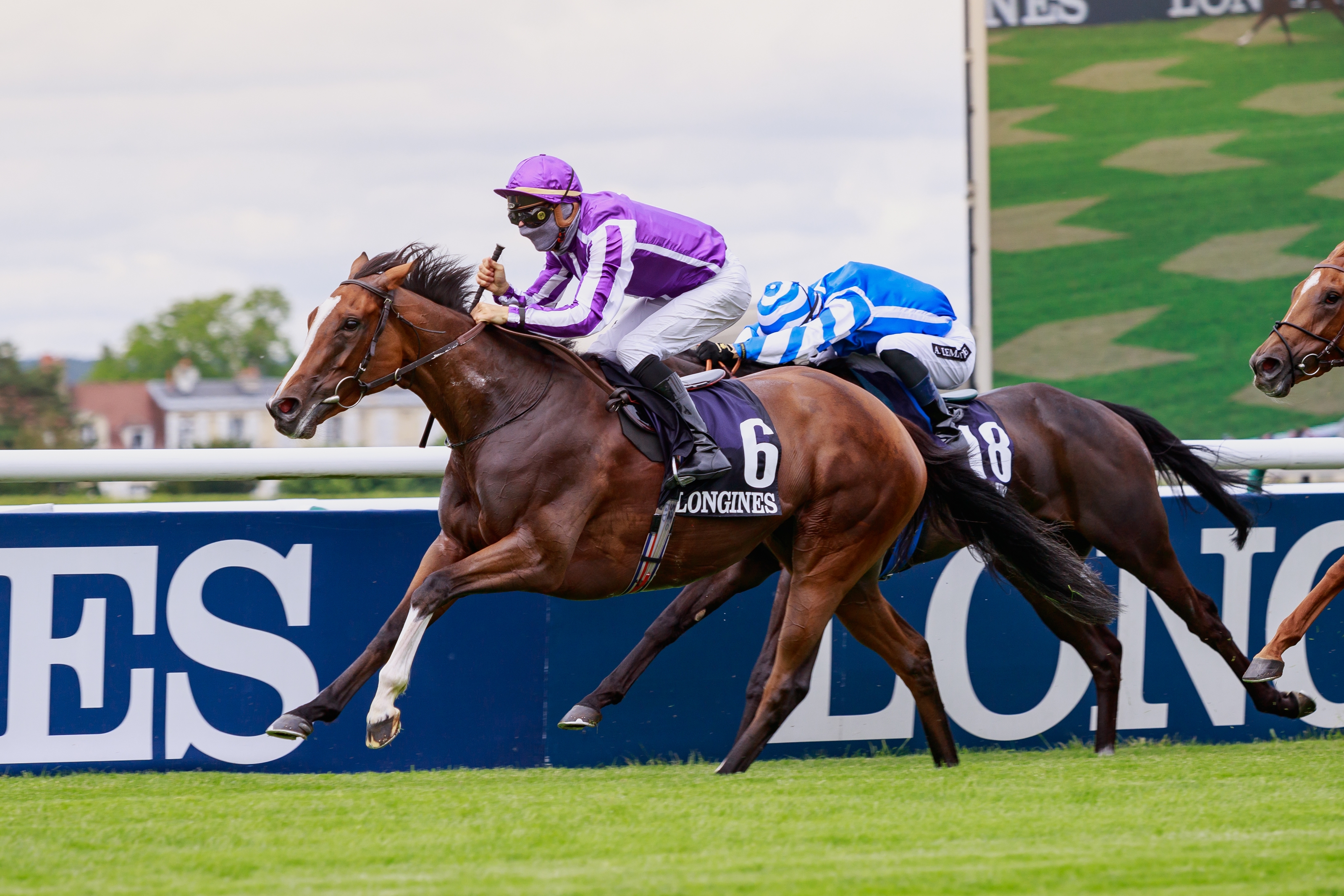 Joan of Arc Lands Prix de Diane BloodHorse