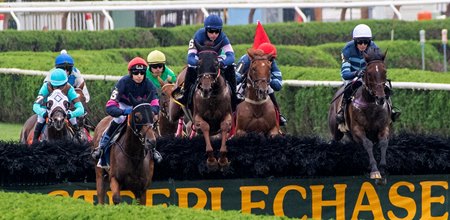 Steeplechase racing at Saratoga Race Course