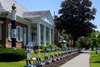 Exterior view of the National Museum of Racing and Hall of Fame July 3, 2019 in Saratoga Springs, N.Y.  