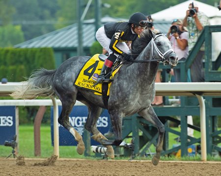 Knicks Go wins the Whitney Stakes at Saratoga Race Course