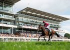 Mishriff wins the 2021 International Stakes at York  