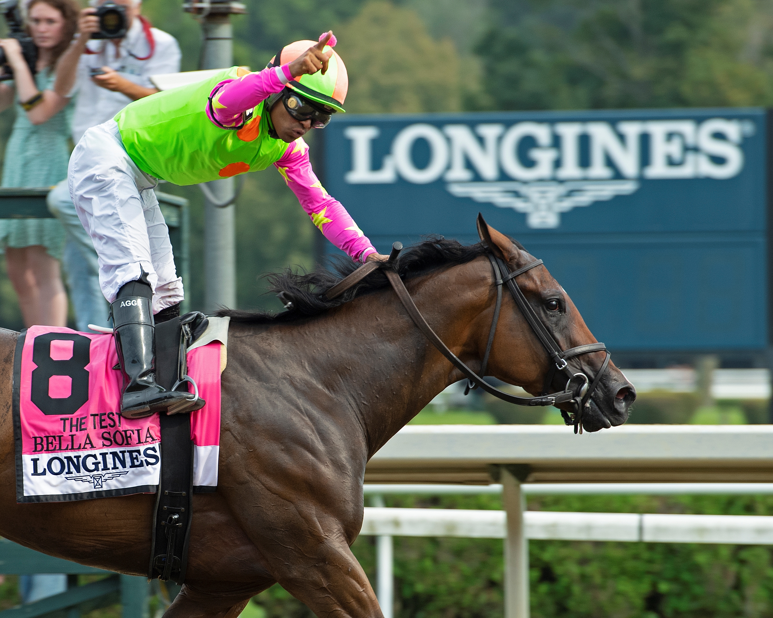 Bella Sofia Soars Clear in Test Stakes BloodHorse