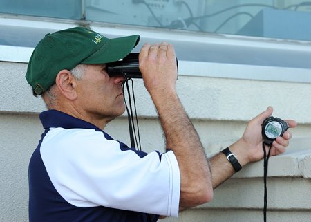 Neil Howard at Fair Grounds Race Course