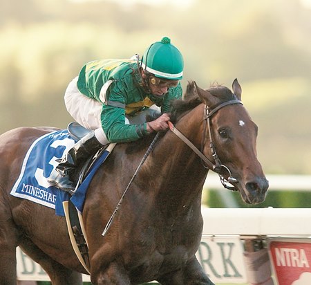 Mineshaft earned Horse of the Year honors in 2003