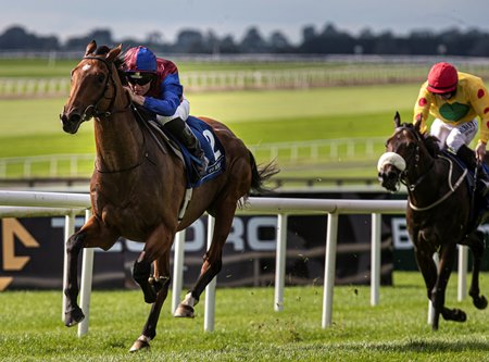 Luxembourg wins the 2021 Beresford Stakes at the Curragh