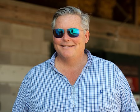 David Anderson at the Keeneland September Sale