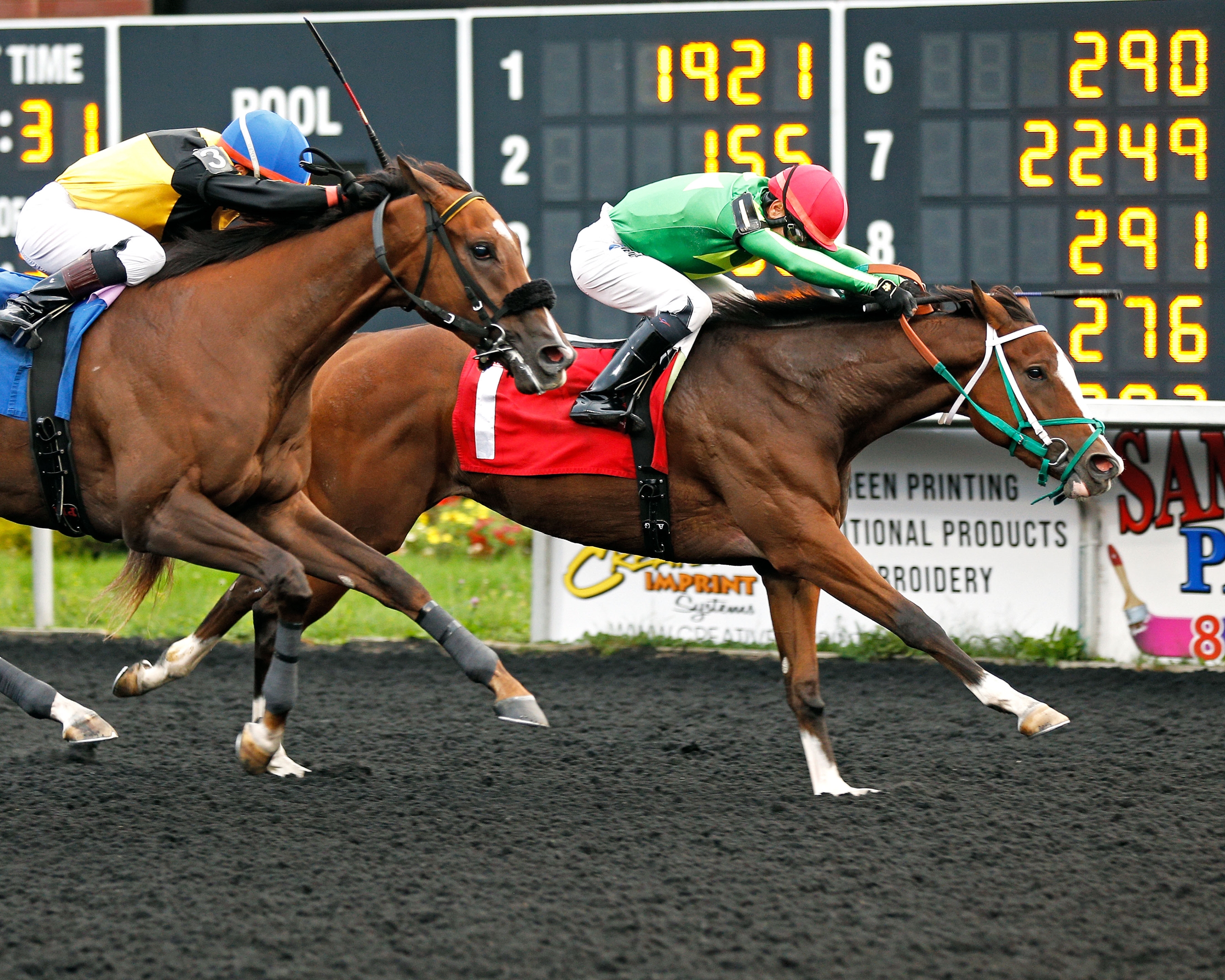 Howdyoumakeurmoney wins the Presque Isle Debutante at Presque Isle Downs