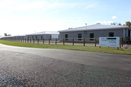 The newly constructed barns at The Thoroughbred Center