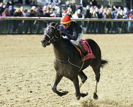 Smile Happy wins the Kentucky Jockey Club Stakes at Churchill Downs