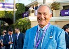Jim Lawson in the paddock before the Breeders’ Cup Classic (G1) at Del Mar on November 6, 2021.